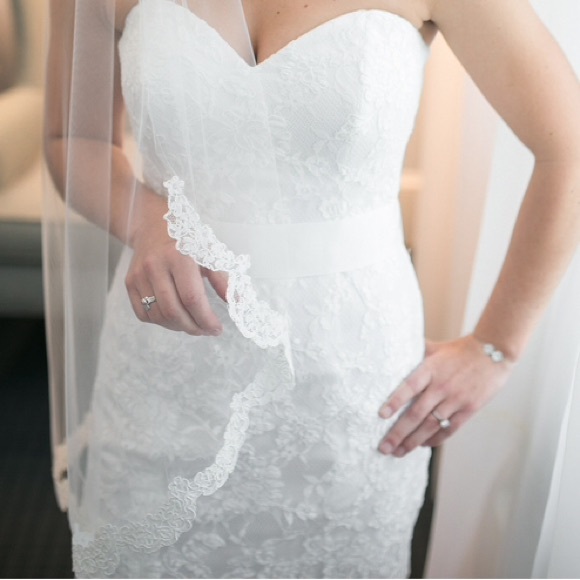 Sottero & Midgley A line wedding dress size 6 - Picture 5 of 7